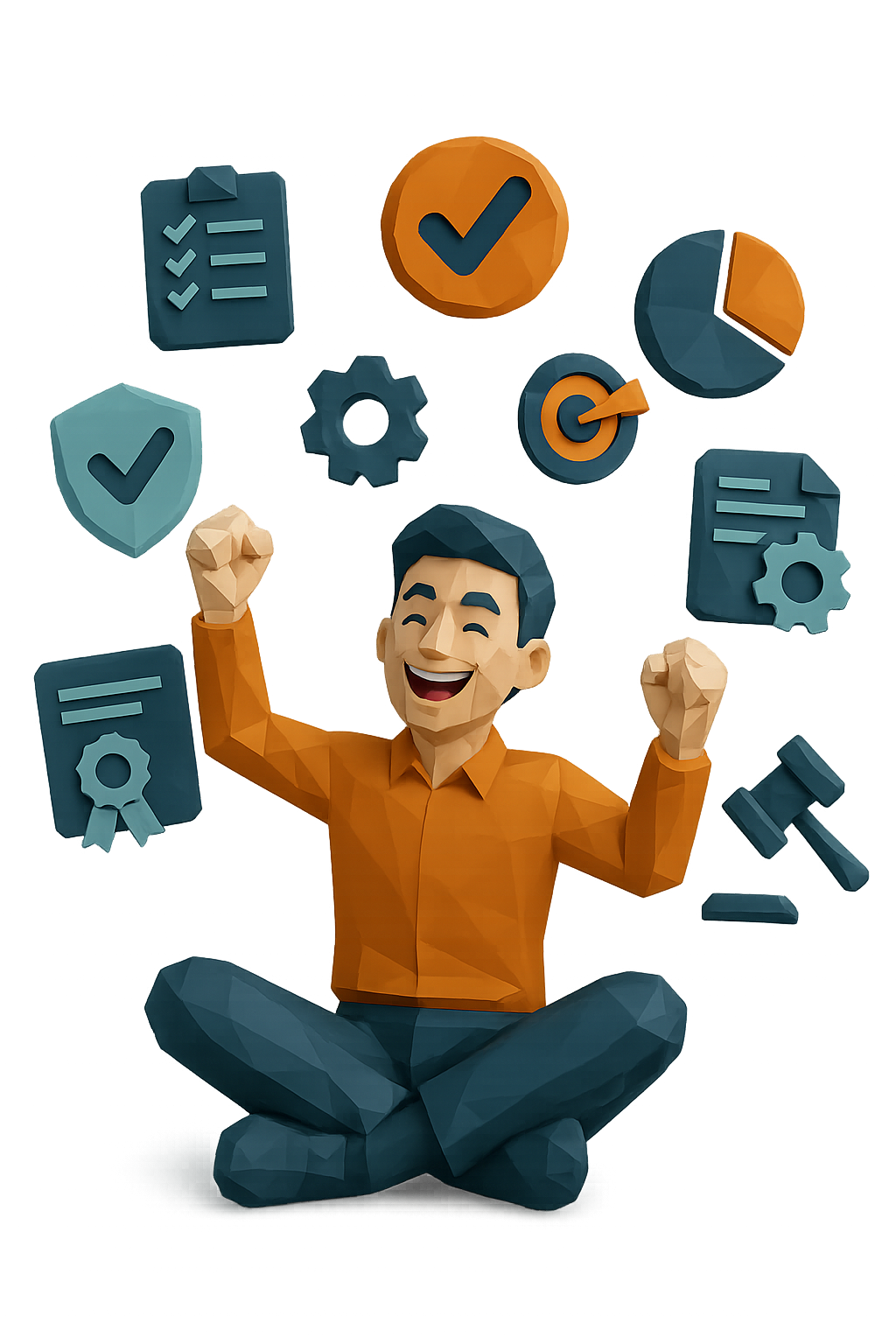 20250522_1828_Happy Compliance Icons_simple_compose_01jvx1q4adeqfr1gr0dgsjaqwy